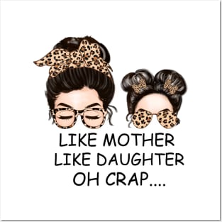 Like mother like daughter mother day 2024 Posters and Art